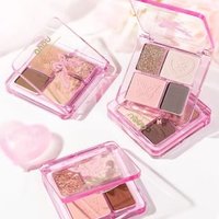 NOVO - Glowing 4 Color Eyeshadow Palette - 4 Types 03# Spring Peach - 5.6g NOVO - Glowing 4 Color Eyeshadow Palette - 4 Types 03# Spring Peach - 5.6g von NOVO