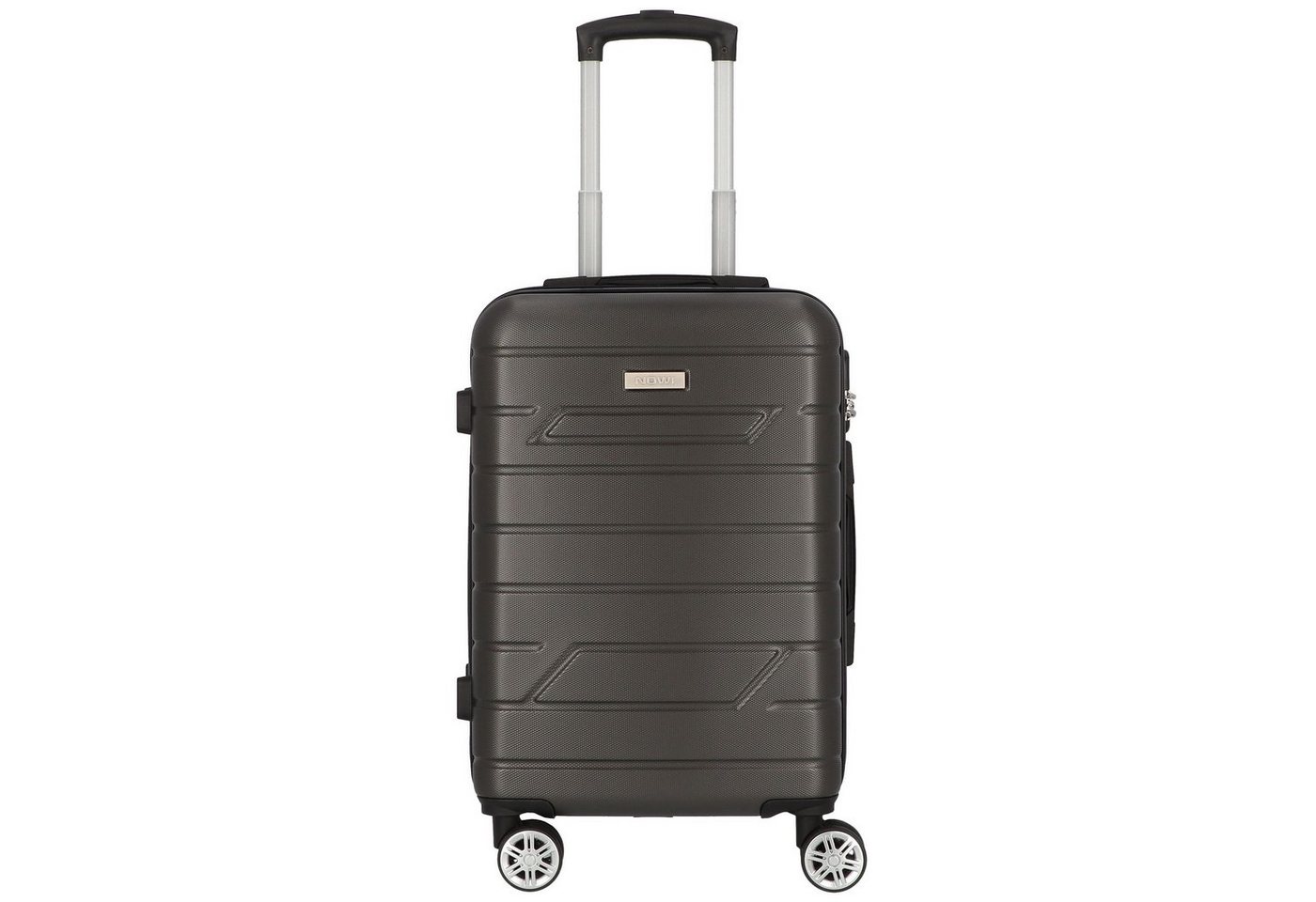 NOWI Handgepäck-Trolley Bergamo, 4 Rollen, ABS von NOWI