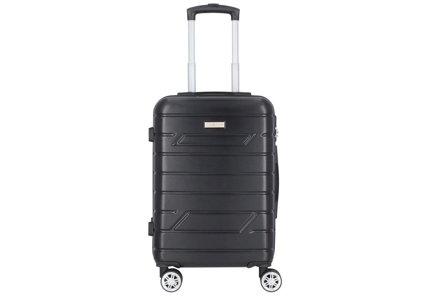 NOWI Handgepäck-Trolley Bergamo, 4 Rollen, ABS von NOWI