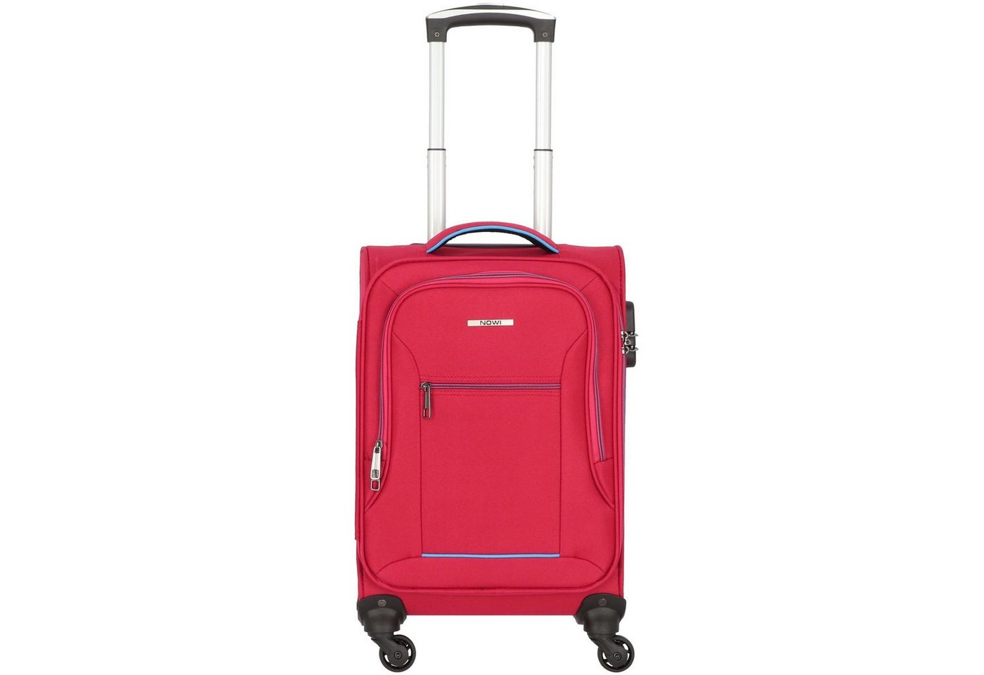 NOWI Handgepäck-Trolley Sevilla, 4 Rollen, Polyester von NOWI