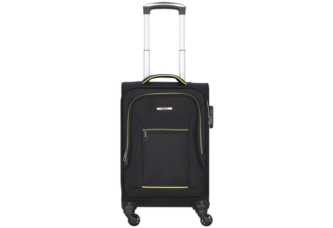 NOWI Handgepäck-Trolley Sevilla, 4 Rollen, Polyester von NOWI