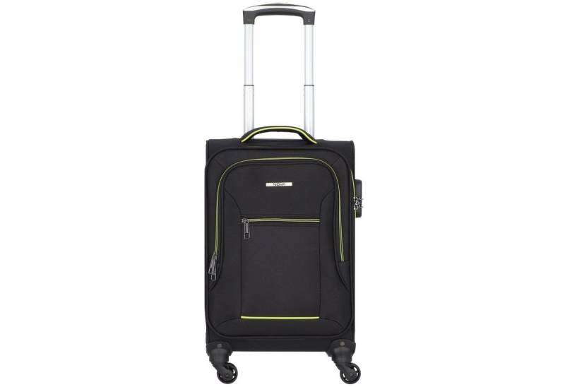 NOWI Handgepäck-Trolley Sevilla, 4 Rollen, Polyester von NOWI