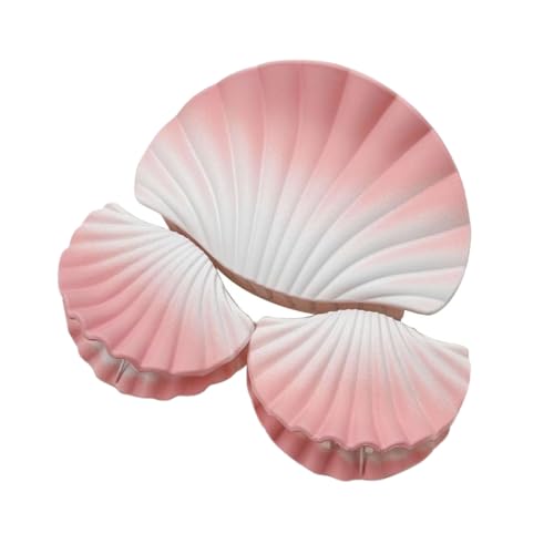 Haarklammern für dickes, 3er-Pack, schweres Haar, große rutschfeste Muschel-Haarnadel, starker Halt, Krallenspangen für langes Haar, modisches Haarstyling-Zubehör für Frauen und Mädchen von NOXYZA