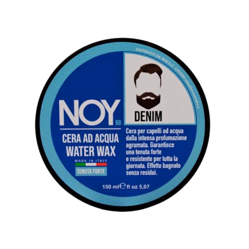 NOY - Water Wax - Wax Denim - Wasserwachs - starker Halt - Zitrusduft - Haarwachs für Herren (150 ml) von NOY