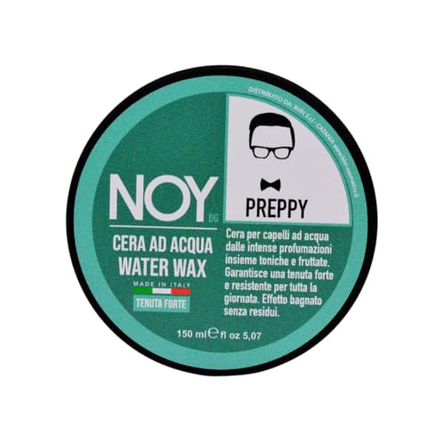 NOY - Water Wax - Wax Preppy - Wasserwachs - starker Halt - kräftiger und fruchtiger Duft - Haarwachs für Herren (150 ml) von NOY