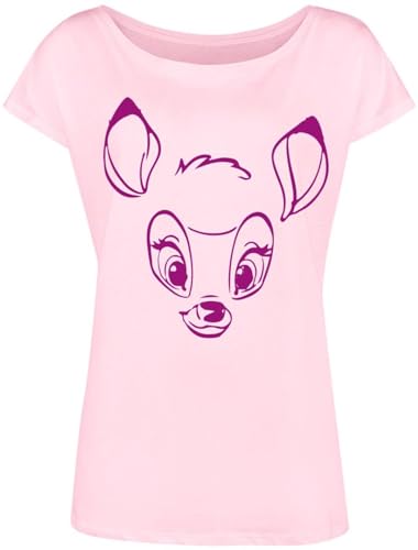 Bambi Cute Damen Loose-Shirt lightpink, Größe:M von NP Nastrovje Potsdam