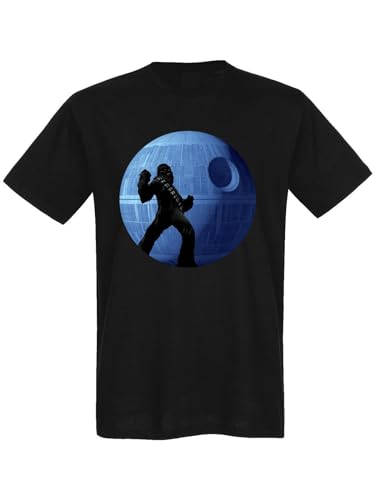 Star Wars Wookie Night Herren T-Shirt schwarz, Größe:XL von NP Nastrovje Potsdam