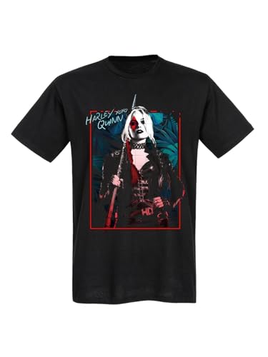 Suicide Squad Harley Quinn XOXO Herren T-Shirt schwarz, Größe:M von NP Nastrovje Potsdam