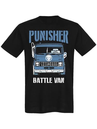 The Punisher Battle Van II T-Shirt Male schwarz, Größe:L von NP Nastrovje Potsdam