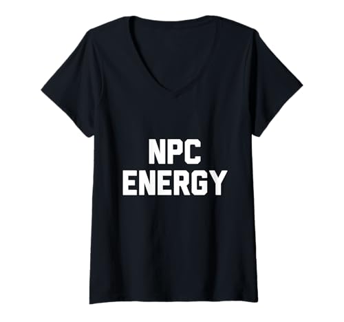 Damen NPC Energy T-Shirt mit V-Ausschnitt Damen NPC Energy T-Shirt mit V-Ausschnitt von NPC Energy