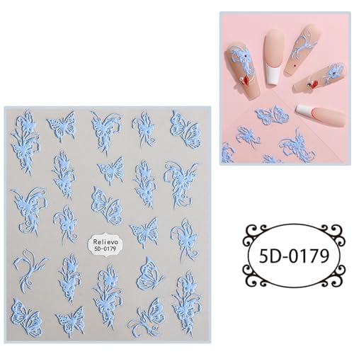 1 Blatt Nagelkunst Aufkleber 5D Geprägte Nagelkunstaufkleber Nagelkunstzubehör Nagelkunstdekorationen Nagelmaniküre Abziehbilder 1 Blatt Nagelkunst Aufkleber 5D Geprägte Nagelkunstaufkleber Nagelkunstzubehör Nagelkunstdekorationen Nagelmaniküre Abziehbilder von NPXUAMTJ