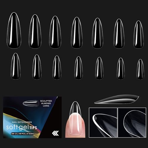 1 Box Weiche Gel Spitzen Zum Aufdrücken Der Nägel Vollständige Abdeckungen Zum Aufkleben Der Nägel Transparente Künstliche Nägel Weiche Gel Nagel Spitzen Für Frauen von NPXUAMTJ