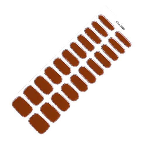 22pcs Gelnägel Aufkleber Ohne UV Lampe Erfordert Vollständige Abdeckungen Snails Gel Wraps Schnellnägel Für Jeden Anlass Nagelstreifen von NPXUAMTJ