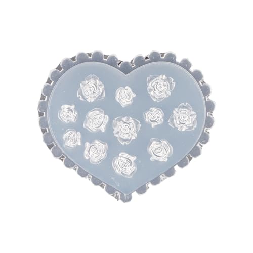 3d Blumennägel Kunst Silikonform Silikonnägel Schnitzen Formblätter Ohrring Schimmelpendel Schmuckzeugwerkzeug Für Frauen von NPXUAMTJ