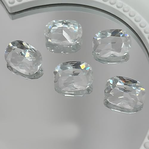 5 Pcs Spitze Nagel Strasssteine ​​Nagel Edelstein 3d Nagelbrand Nagelkristalle Herz Rechteckige Strasssteine ​​Diamant Für Frauen von NPXUAMTJ