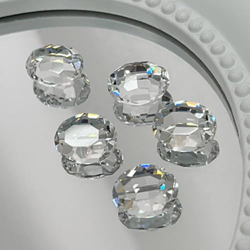 5 Pcs Spitze Nagel Strasssteine ​​Nagel Edelstein 3d Nagelbrand Nagelkristalle Herz Rechteckige Strasssteine ​​Diamant Für Frauen von NPXUAMTJ