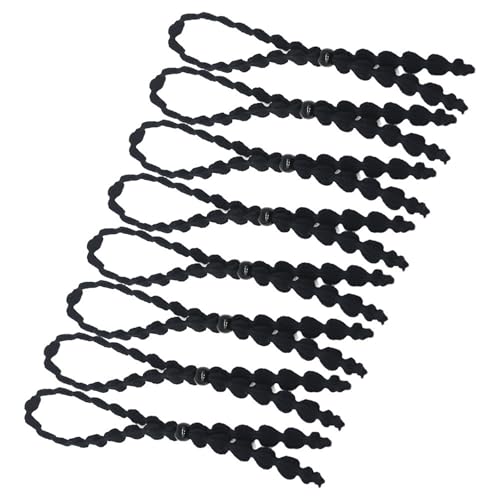 8pack Elastische Stirnbänder Weiche Frauen Langes Pferdeschwanzgeflecht Süßes Mädchen Haarstück Für Sportpartys Und Alltagsgebrauch Frauen Sportstirnbänder von NPXUAMTJ
