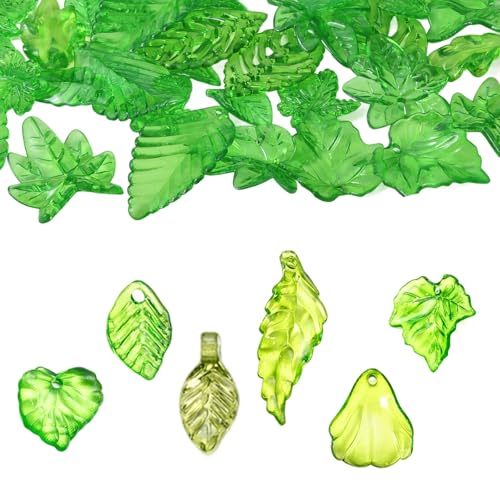 Acrylblattohrringe Leichter Hangle Anhänger Für Empfindliche Ohrbüros & Reisemschmuck Täglicher Kleidung Blatt Anhänger von NPXUAMTJ