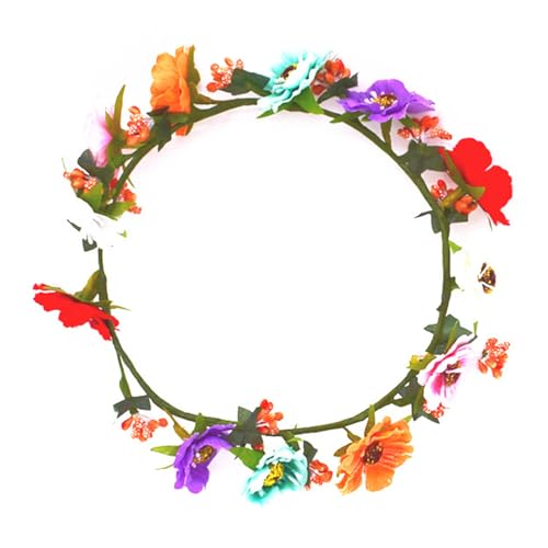 Blumenkronen-Stirnbänder für Braut Brautjungfern Hochzeit Kopfschmuck Frauen Mädchen Stirnbänder für Hochzeiten und Festivals von NPXUAMTJ