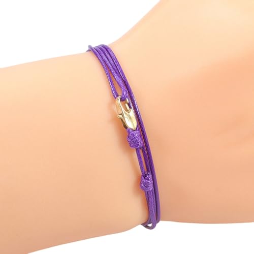 Einstellbare Geflochtene Gewachste Kabelarmband Vintage Inspiriertes Design Mit Kupferverschluss Schmuck Für Frauen Männer Tägliche Tragen Handgemachtes Gewachter Kabelarmband Mit Kupferverschluss von NPXUAMTJ