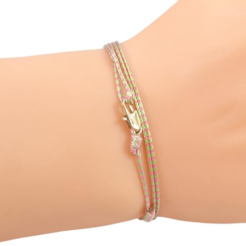 Einstellbare Geflochtene Gewachste Kabelarmband Vintage Inspiriertes Design Mit Kupferverschluss Schmuck Für Frauen Männer Tägliche Tragen Handgemachtes Gewachter Kabelarmband Mit Kupferverschluss von NPXUAMTJ
