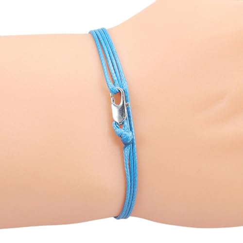 Einstellbare Geflochtene Gewachste Kabelarmband Vintage Inspiriertes Design Mit Kupferverschluss Schmuck Für Frauen Männer Tägliche Tragen Handgemachtes Gewachter Kabelarmband Mit Kupferverschluss von NPXUAMTJ