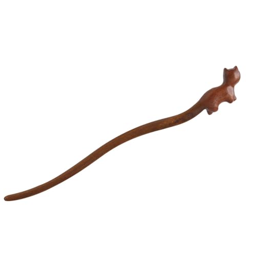 Einzigartige Katzen Haarnadelkatzen Haarclip Holz Textur Haarschmuck Mode Accessoire Haargrip Geschenk Für Modefrau Und Mädchen von NPXUAMTJ