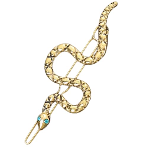 Elegante Schlangenentwicklung Haarclip Mit Strasshaarstück Haardekoration Haarnadel Ideal Zum Verbesserung Des Abendlooks von NPXUAMTJ