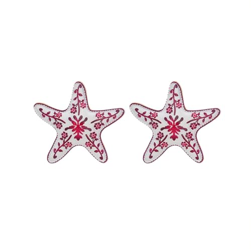 Elegante Seesternblüten Gedruckte Legierungsschmerzen Ohrringe Tragbare Designs Bequemes Accessoire Für Tägliche Freizeit Legierungs Legierung Casual Ohrringe Elegante Seesternblüten Gedruckte Legierungsschmerzen Ohrringe Tragbare Designs Bequemes Accessoire Für Tägliche Freizeit Legierungs Legierung Casual Ohrringe von NPXUAMTJ