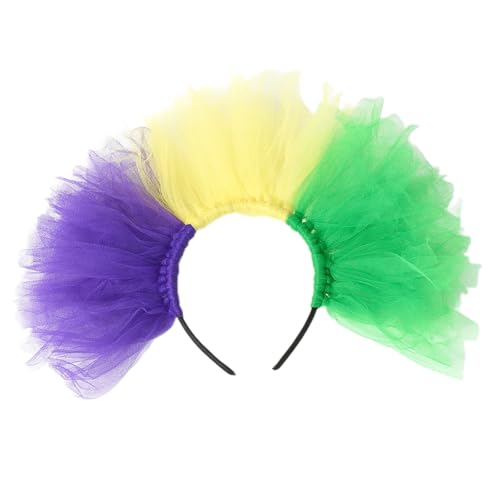 Elegantes Netzstirnband Komfortable Kostüm Kopfstücke Haare Erklärungen Verstärken Partyatmosphären Passen Verschiedene Kopfgrößen Stirnband von NPXUAMTJ