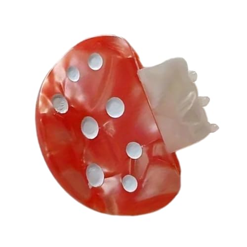 Essigsäure Pilz Haarklaue Clip Schöne Cartoon Kiefer Clip Haarklemme Frauen Haarklemme Geflecht Sidegebang Haarstyling Tool von NPXUAMTJ