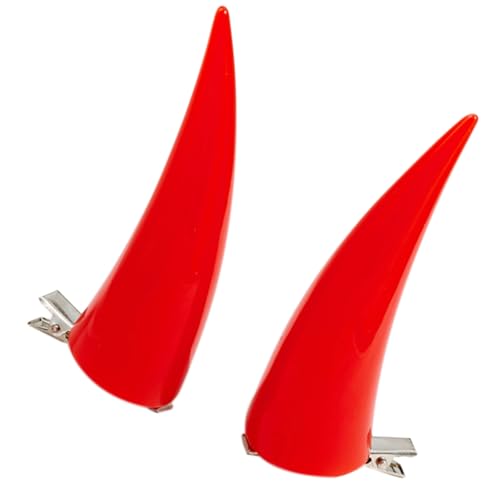 Flat Clip Haarnadel Anime Devil Halloween Kopfbedeckungen Clip Elegante Anime Power Hair Clip Foto Requisiten von NPXUAMTJ