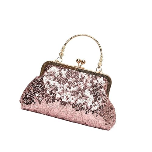 Frauen Hobos Handtasche Süße Pailletten Schulter Toted Geldbörsen Mit Kiss Casual Crossbody Tasche Mit Abnehmbarer Kette Frauen Hobos Handtasche von NPXUAMTJ