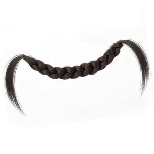 Geflochtener Halbe Up Clip Haarstück Synthetische Faser Pferdeschwanz Haarverlängerung Braid Perücken Für Büro Frauen Tragen Frauen Accessoires von NPXUAMTJ