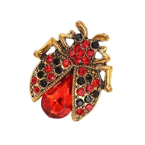 Glitzernder Kristallbrosche Pin Mit Verriegelungsverschluss Dekoratives Accessoire Für Party Und Outfit Verzierung Leichte Legierungstruststift von NPXUAMTJ