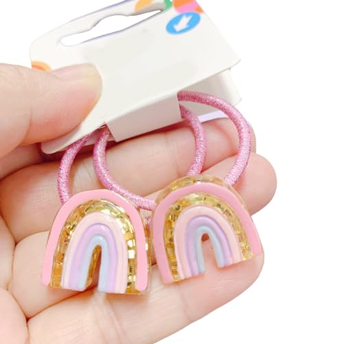 Haarspangen für Mädchen, glitzernde Schmetterlinge und Cupcakes, 2 Stück, Cartoon-Haarnadel, Haarschmuck, Kinderhaar-Accessoire-Set von NPXUAMTJ