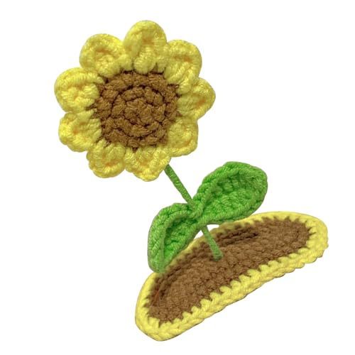 Häkelhaarnadel Blatt Haarspange Haarnadel Pferdeschwanzhalter Einzigartige Haarspangen Haarblatt für Frauen von NPXUAMTJ