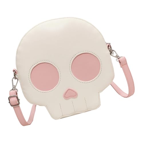 Handy Crossbody Geldbörse Für Frauen Leichter Lederschädel Mit Verstellbarer Gurt Fashion Schulter Clutch Leder Schulterbaus Für Frauen von NPXUAMTJ