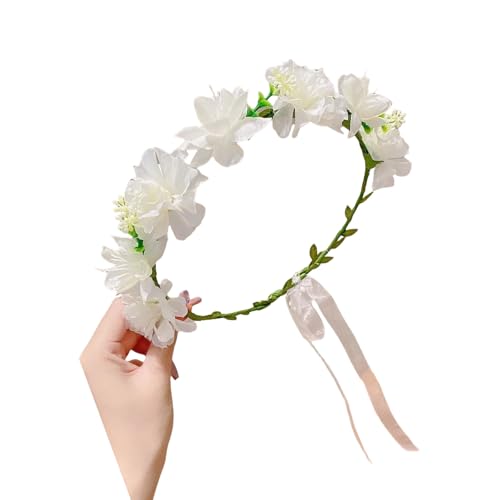 Kinderblumenhaarzubehör Weiche Mesh Blumenkronen Stirnband Blumen Haarkränze Für Ereignis Und Tägliche Tragenblumen Stirnbänder Für Kleine Mädchen von NPXUAMTJ