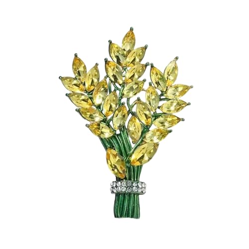 Lavendel Strasssteine ​​Brosche Elegantes Design Leichter Sicherer Corsage Pin Für Formelle Freizeitereignisse Rasshilfestones Corsage Pin von NPXUAMTJ