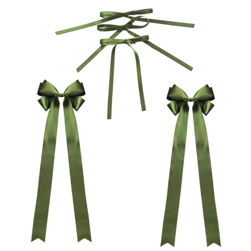 Mädchen Flache Clip Haarnadel 2000er Stil Ornamente Balletcore Für Frauen Mädchen Bündel Haarschleife Großer Süßer Balletcore von NPXUAMTJ