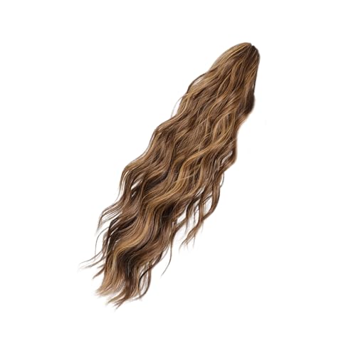 Mädchen Haarstück Curly Ponytail Cosser Foto Requisiten Haarverlängerungen Für Mädchen Street Fotografie Ponytail Haarstück Natürliche Synthetische Wellenperiere von NPXUAMTJ