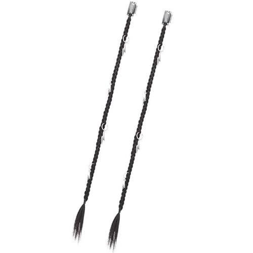 Mädchen Hair Piece Hair Extension Ponytail Cosser Kopfbedeckung Chignons Zeigen Kleine Gesicht Vielseitige Lockige Perücken Täglich Synthetische Twist Zöpfe Mit Accessoires von NPXUAMTJ