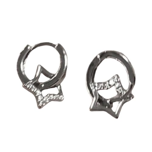 Mode Elegante Sternförmige Bolzen Ohrringe Robuste Legierungsmaterialien Schmuck Accessoire Für Trendige Frauen Damen Fashion Schmuck von NPXUAMTJ