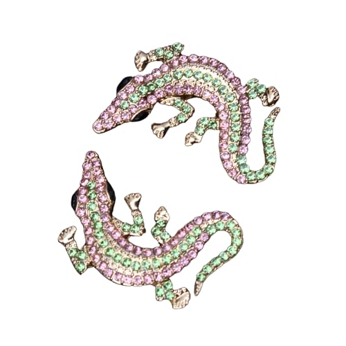 Mode Tierische Drop Ohrringe Strassstiere Textur Tierfutter Ohrringe Modeohrringe Für Eine Unverwechselbare Note von NPXUAMTJ