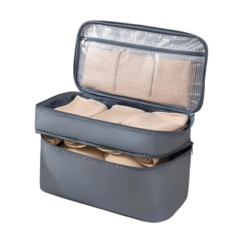 Multi Purpose Toilettenbeutel Mit Abschließbaren Reißverschlüssen Faltbare Reise Für Frauen Reisen Unterwäsche Schutzbeutel Polyester Packtaschen Für Unterwäsche Multi Purpose Toilettenbeutel Mit Abschließbaren Reißverschlüssen Faltbare Reise Für Frauen Reisen Unterwäsche Schutzbeutel Polyester Packtaschen Für Unterwäsche von NPXUAMTJ