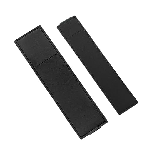 NPXUAMTJ 2pcs Lederstifthülle Mit Verstellbarem Elastischen Band Lederstiftbeutel Für Hardcover Notebook Planer Journal Ordner Plastik PENIRIERER von NPXUAMTJ