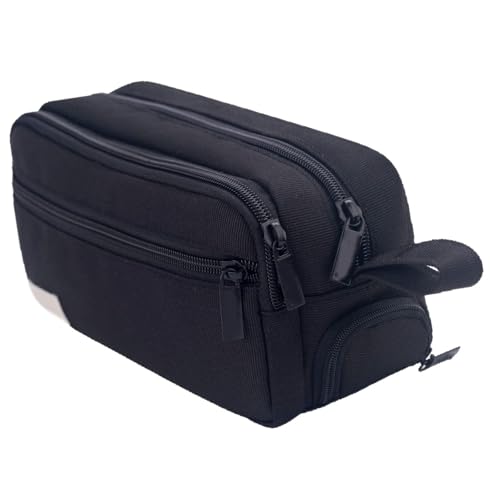 NPXUAMTJ Ästhetische Bleistiftkoffer Mehrschichtiger Stiftbeutel Schulorganisatoren Für Radiergummis Marker Schere Aufbewahrung Multilayer Taschen Ästhetik Einfache Pouchbox von NPXUAMTJ