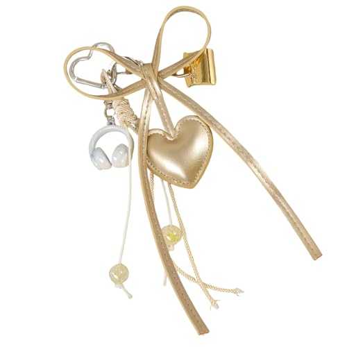 NPXUAMTJ Bag Anhänger Charme Geflochtenes Seil Schlüsselbeutel Zauber Für Geldbeutel Handtaschen Taschen Accessoires Auto Schlüsseln Charme Frauen Mädchen Handtasche Hanging Orament von NPXUAMTJ