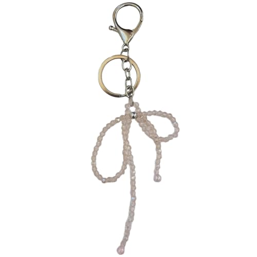 NPXUAMTJ Bowknot Telefonzubehör Für Schöne Telefon Charme Für Frauen Mädchen Perlen Keychain Bag Geldbörse Rucksack Brieftaschen Dekorationen von NPXUAMTJ